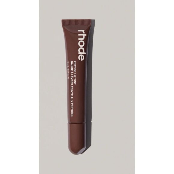 RHODE Peptide Lip Tint Shea Butter ESPRESSO Peptides 10ml .3 fl oz Full Size NEW - Picture 1 of 5
